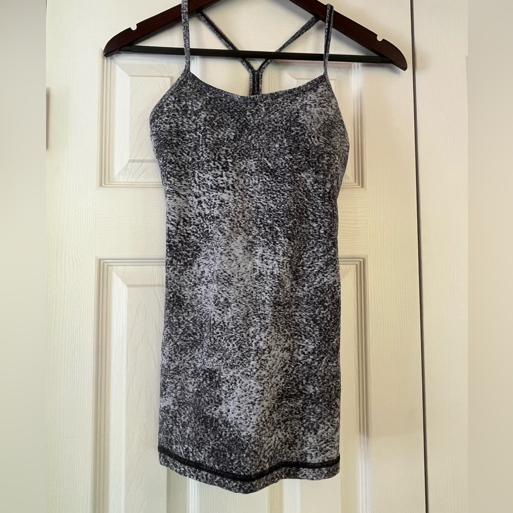 Lululemon Women's 4 Yoga Tank Top Shirt Racerback Singlet Run Power Y Flow